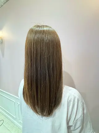 セミロング 🫧Ayumu🫧 透明感カラー/春日のヘアスタイル