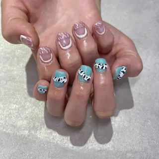 ネイル Amber21.所属・Nagahama Akariのネイルデザイン