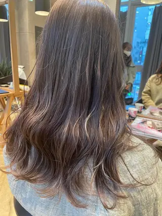 ロング カラー 🌈艶カラー× メンズパーマ永埜🌈のヘアスタイル