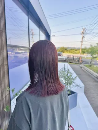 ミディアム カラー イメージサロンカッツ東尾道店所属・CUTS 東尾道/ 市川聖也のヘアスタイル