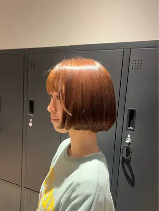 ショート カラー 三宅 凜佳のヘアスタイル