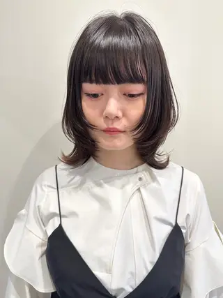 ミディアム 宮城 良太のヘアスタイル