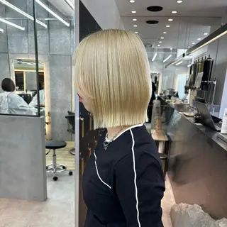 ミディアム 髪質改善/縮毛矯正/ 韓国ヘア/矢野のヘアスタイル