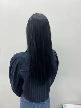 ロング パーマ ゆうと/ブリーチモデ ル/ストレートモデルのヘアスタイル