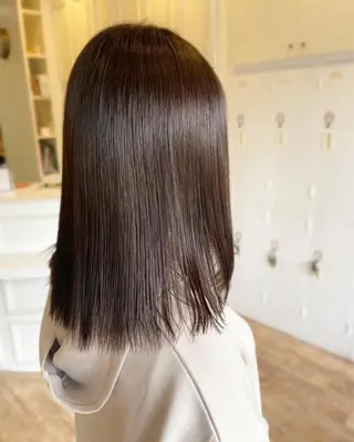 セミロング カラー 大阪長居🌱野見山 卓也のヘアスタイル