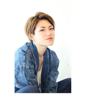 ショート カラー パーマ ヘアアレンジ メンズ キッズ TopStylist ✂︎ Azumaのヘアスタイル