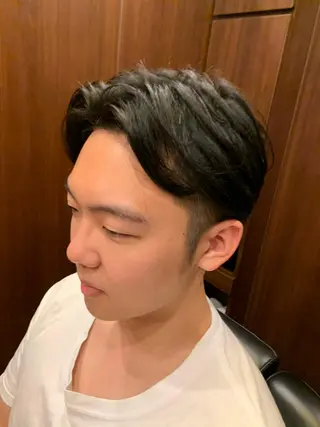 ショート メンズ ヒロ銀座 バーバーショップ神楽坂所属・ひらお あおとのヘアスタイル