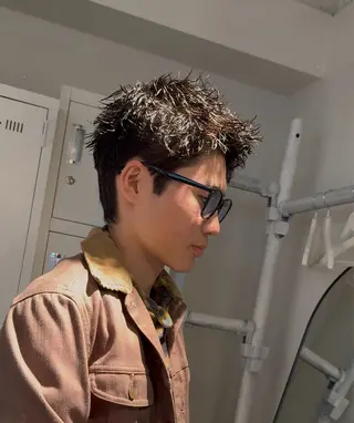 パーマ メンズ メンズパーマ 特化/中川拓也のヘアスタイル