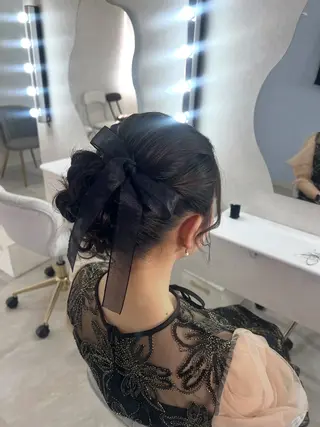 ロング ヘアセット/金山 佐野 妃都美のヘアスタイル