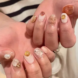 ネイル 新井 ひなののネイルデザイン