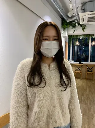 ロング カラー Door代官山所属・詩織/パーマ /代官山のヘアスタイル