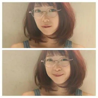 ショート ミディアム カラー circus by KENJE 町田店のヘアスタイル