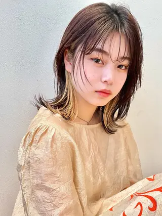 ロング カラー BELLA/天王寺/ 似合わせ/木浦心のヘアスタイル