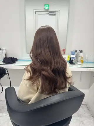 ロング カラー 💖ミルクティー💖 あかり💖のヘアスタイル