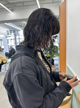 ショート パーマ ボブ/レイヤー/ケア パーマ/リュウタのヘアスタイル