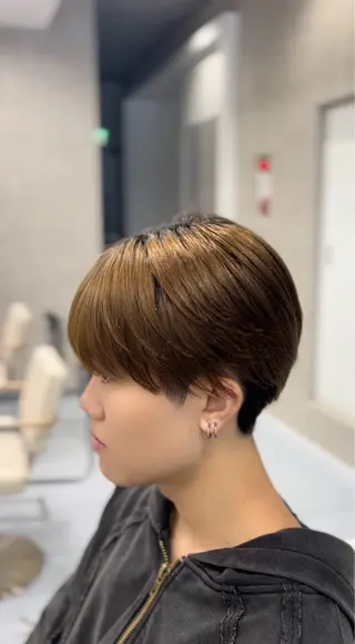 ショート パーマ メンズ 🔮メンズ縮毛矯正 毛流れパーマ💎竹永のヘアスタイル