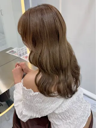 セミロング 髪質改善/艶髪 MINAMIのヘアスタイル