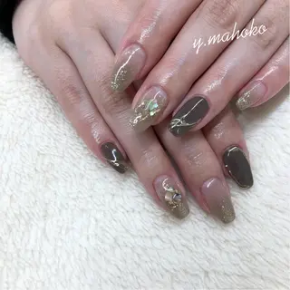 ネイル She nail studio 原宿所属・パラジェル有/ スカルプ/mahoのネイルデザイン