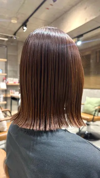 ショート 韓国レイヤー・ボブ/ 暖色⭐️優香⭐️のヘアスタイル