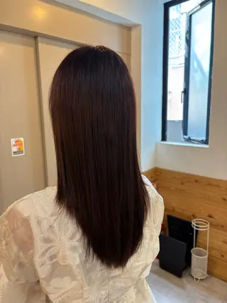 カラー 髪質改善/艶カラー /茶屋町/文野のヘアスタイル