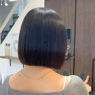 ショート VIEW Tokyo所属・🎀ミディアムボブ/ 縮毛矯正/ひかりのヘアスタイル