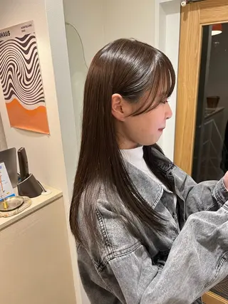 セミロング カラー 是永 コレナガのマツエク・マツパデザイン