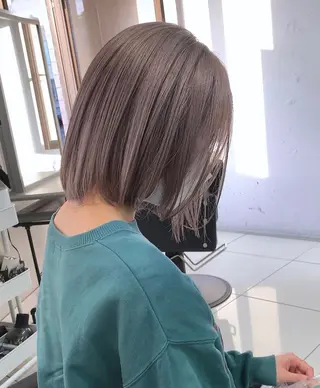 カラー 顔まわり/ボブウルフ 🤍愛唯(めい)のヘアスタイル