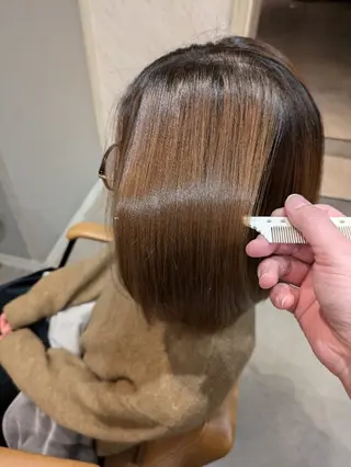 中谷　千鶴 ◎ブリーチカラー得意のヘアスタイル