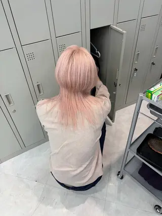 ロング カラー🌈/カット /栄/misa👻のヘアスタイル