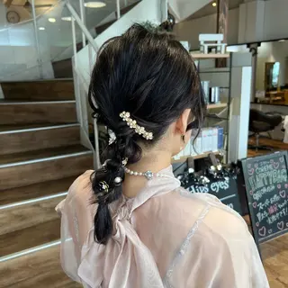 ヘアアレンジ インナーカラー♡ Nanakoのヘアスタイル