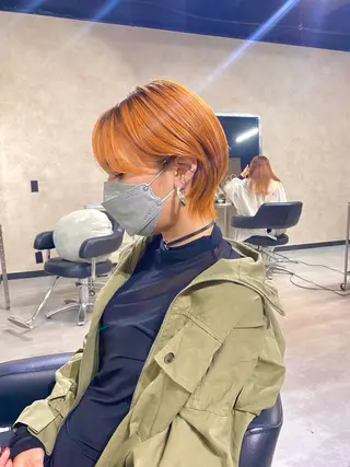 ショート elise所属・SWAN札幌 ハタザワリュートのヘアスタイル