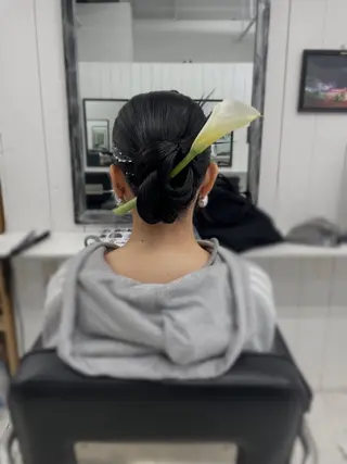 ロング ヘアアレンジ Ann./艶髪 /レイヤーカットのヘアスタイル