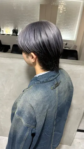 カラー メンズ 木村 華菜のヘアスタイル