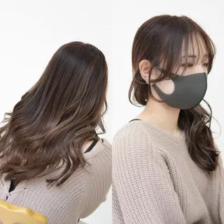 ミディアム カラー ミタニ/髪質改善 /レイヤーカットのヘアスタイル