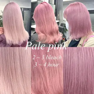 ロング カラー シールエクステ特化 ハイトーン、NANAのヘアスタイル