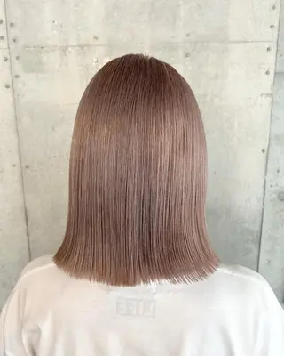 ミディアム カラー 🌷横浜/レイヤー /艶カラー🌷のヘアスタイル