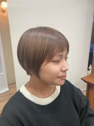 ショート ZEEN所属・ら んのヘアスタイル
