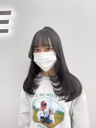 ロング GO TODAY 原宿Verno店所属・韓国系支持率No.1 レイヤー特化/きょうのヘアスタイル