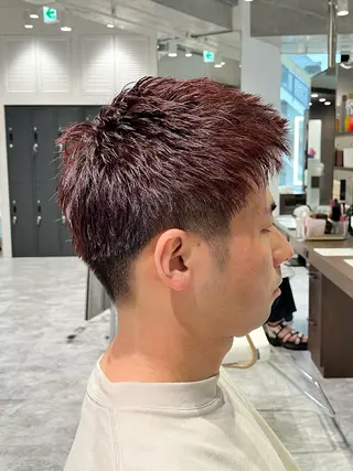 カラー メンズ Ash 武蔵新城店のヘアスタイル