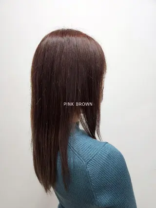 ロング カラー Earth八幡西店 momoのヘアスタイル