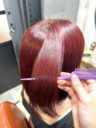 カラー 髪質改善🫧‪ りこのヘアスタイル