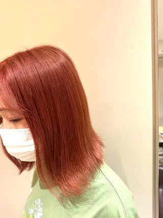 ミディアム カラー confiance所属・船橋oyamada shouのヘアスタイル