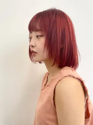 ショート sica所属・スタイル撮影 モデル募集momoのヘアスタイル