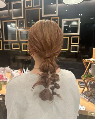 セミロング 美 海のヘアスタイル