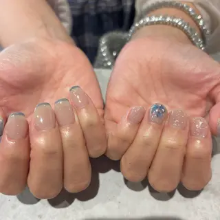 ネイル YURIN 𓈒ㅤׂ 𝜗𝜚のネイルデザイン