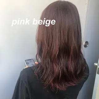 セミロング カラー Qin shaire salon 原宿店所属・レイヤーカット 韓国ヘアayameのヘアスタイル