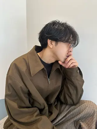 パーマ 澤田 健汰のヘアスタイル