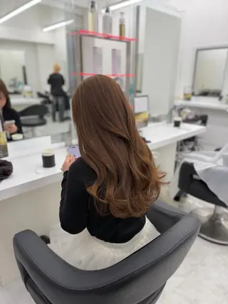 ロング カラー 🤍レイヤー/顔周り /hirari🤍のヘアスタイル