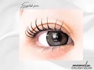 マツエク・マツパ memelu 近鉄奈良 🎀🩵のマツエク・マツパデザイン