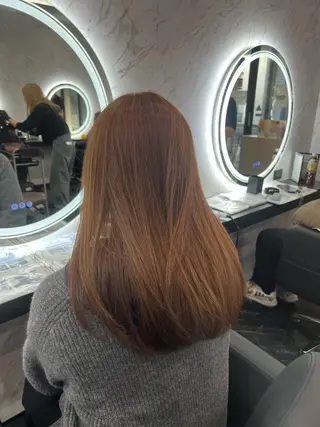 セミロング 山北 優姫のヘアスタイル